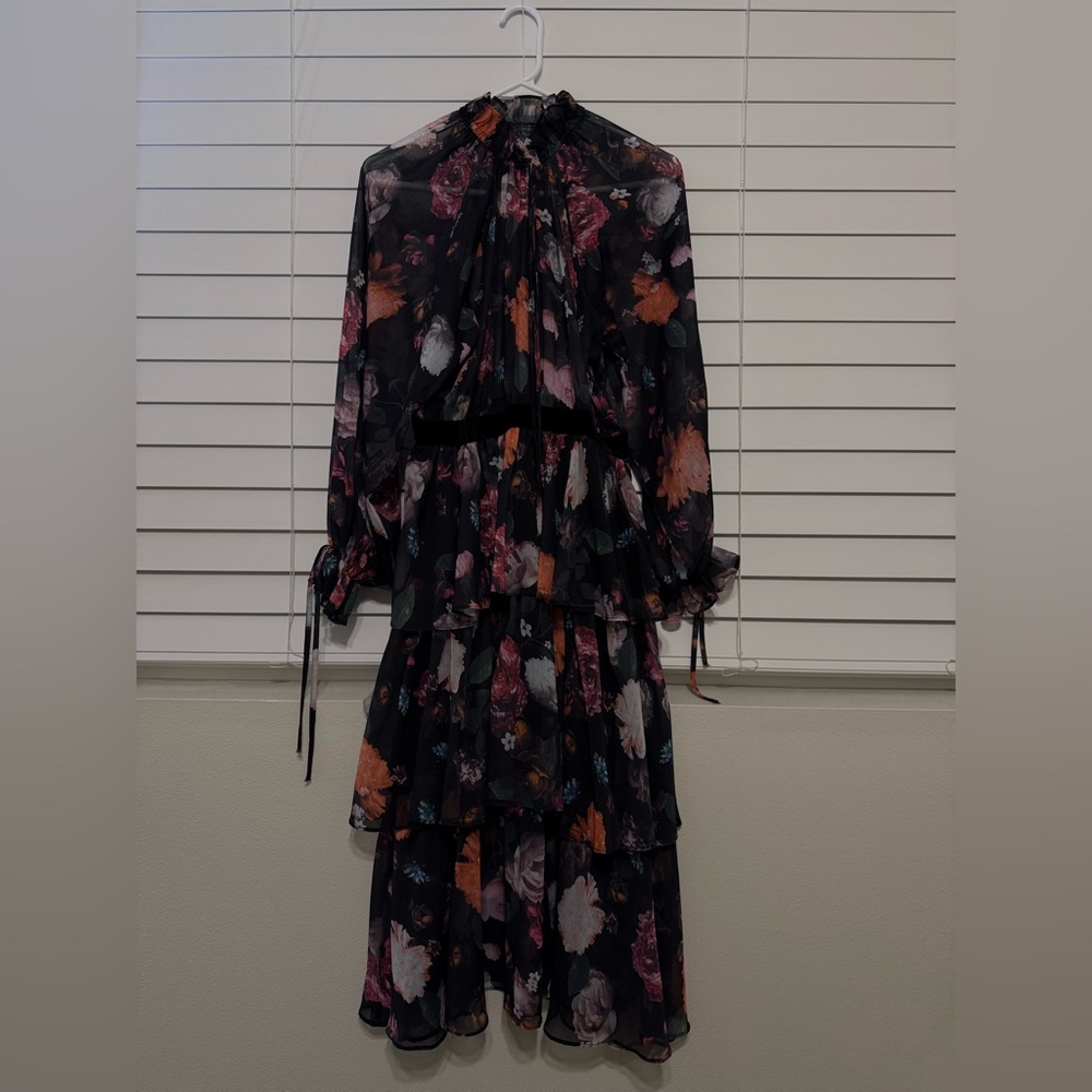 Floral Tiered Women's Dress